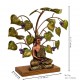 Buddha Under Bodhi - Tree of Awakening ht. 16 Inches Buddha Under Bodhi - Tree of Awakening ht. 16 Inches