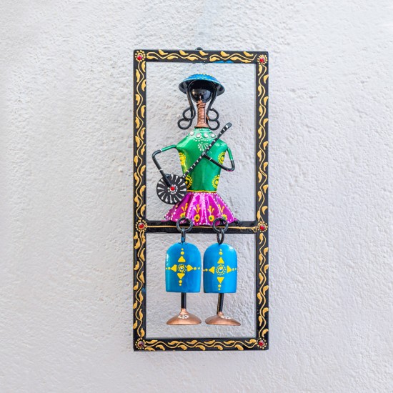 Sitting Musician Wall Decor - Sitar Sitting Musician Wall Decor - Sitar