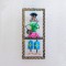 Sitting Musician Wall Decor - Sitar