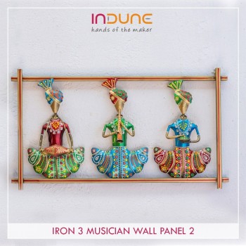 Iron 3 Musician Wall Panel - Horizontal