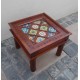 Wooden Table with Ceramic Tiles square 24 x 24 (Inches) Wooden Table with Ceramic Tiles square 24 x 24 (Inches)