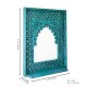 Jalidar Mehrabi Dressing Mirror Frame Rustic Blue Jalidar Mehrabi Dressing Mirror Frame Rustic Blue