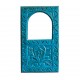 Traditionally Arched Window Frame - Blue Traditionally Arched Window Frame - Blue