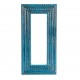 Traditionally Blue Colored Mirror Frame Traditionally Blue Colored Mirror Frame