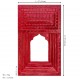 Decorative Jharokha Mirror Frame - Red