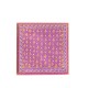 Hand Painted Cone Art Wooden Chowki - Purple 8 x 8 inches Hand Painted Cone Art Wooden Chowki - Purple 8 x 8 inches