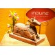 Nandi Bel Wooden Carved Sculpture For Home Decor