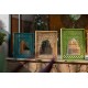 Jalidar Mehrabi Dressing Mirror Frame Rustic Blue