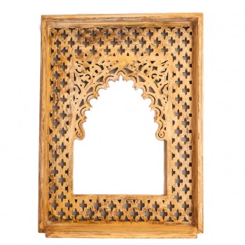 Jalidar Mehrabi Dressing Mirror Frame Rustic Off White