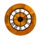 Wooden Finish Roman Numbers Wall Clock Dia 18 inches Wooden Finish Roman Numbers Wall Clock Dia 18 inches