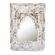 Jalidar Mehrabi Dressing Mirror Distressed White Jalidar Mehrabi Dressing Mirror Distressed White