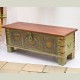 Treasure Box / Pitara Green Rustic Finish Brass Art Treasure Box / Pitara Green Rustic Finish Brass Art