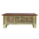 Treasure Box / Pitara Green Rustic Finish Brass Art Treasure Box / Pitara Green Rustic Finish Brass Art
