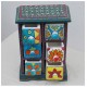 6 Drawers Ceramic drawers Mini Chest Painted 6 Drawers Ceramic drawers Mini Chest Painted