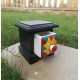 Single Ceramic Drawer Wooden Mini Chest - Assorted Single Ceramic Drawer Wooden Mini Chest - Assorted