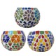 Roli Poli T-Light Votive - Assorted Multicolored (Set of Three) Roli Poli T-Light Votive - Assorted Multicolored (Set of Three)