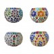 Roli Poli T-Light Votive - Assorted Multicolored (Set of Four) Roli Poli T-Light Votive - Assorted Multicolored (Set of Four)
