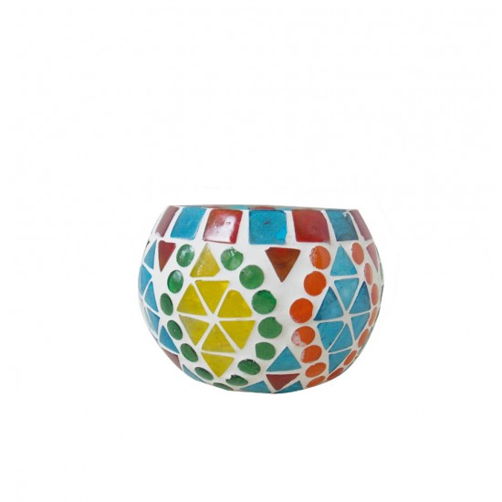 Roli Poli T-Light Votive - Assorted Multicolored (Set of Three)