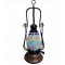 Glass Mosaic Handi Lamp Large - Multicolored Assorted