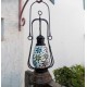 Glass Mosaic Handi Lamp Large - Multicolored Assorted Glass Mosaic Handi Lamp Large - Multicolored Assorted