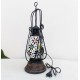 Glass Mosaic Handi Lamp Large - Multicolored Assorted Glass Mosaic Handi Lamp Large - Multicolored Assorted