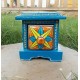 Single Ceramic Drawer Wooden Mini Chest - Assorted Colours Single Ceramic Drawer Wooden Mini Chest - Assorted Colours