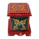 Single Ceramic Drawer Wooden Mini Chest - Assorted Colours Single Ceramic Drawer Wooden Mini Chest - Assorted Colours