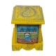 Single Ceramic Drawer Wooden Mini Chest - Assorted Colours Single Ceramic Drawer Wooden Mini Chest - Assorted Colours