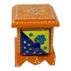 Single Ceramic Drawer Wooden Mini Chest - Assorted Colours Single Ceramic Drawer Wooden Mini Chest - Assorted Colours