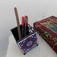 Ceramic Tile Pen Stand