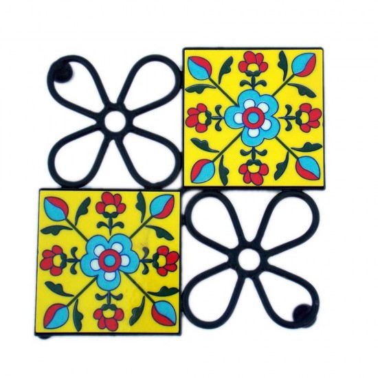 Hot Plate Iron & Ceramic Tile -  Chowki