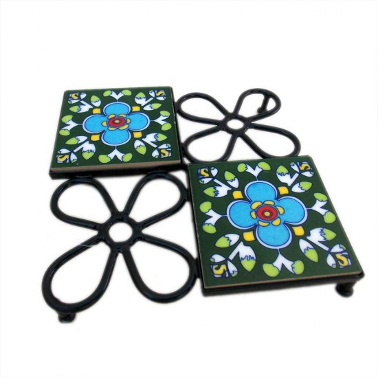 Hot Plate Iron & Ceramic Tile -  Chowki