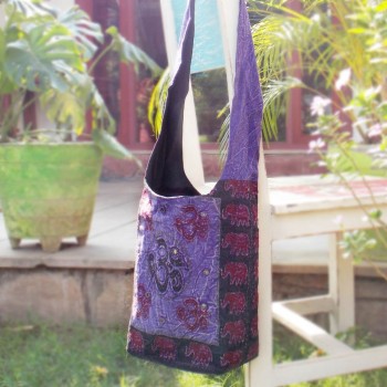 A-U-M Bag, Plum / Deep Purple