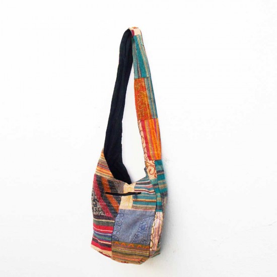 Sightseers Bag, Ethnic Green And Rust