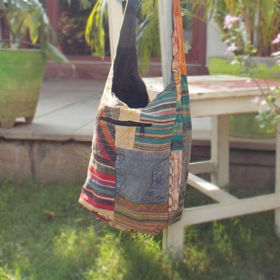 Sightseers Bag, Ethnic Green And Rust Sightseers Bag, Ethnic Green And Rust