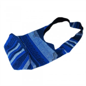 Yogis Bag, Khadi Cotton,  Navy Blue
