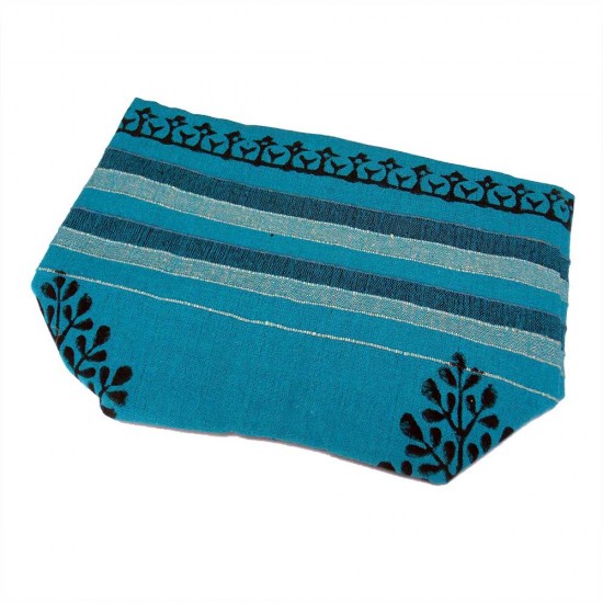 Yogis Bag, Khadi Cotton, Light Blue