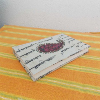 Calligraphy Old Paper Journal, Paisley Calligraphy Old Paper Journal, Paisley