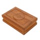 Teak Wood Carved Box (Semi finished) Teak Wood Carved Box (Semi finished)