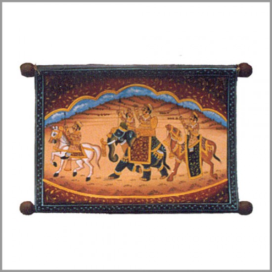 Painting on scroll Painting on scroll