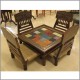 Elephant Low Seter Four Chairs with Table Elephant Low Seter Four Chairs with Table