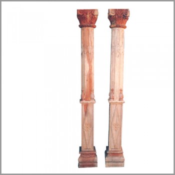 Wooden Carved Pillar