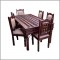 Bakra Brass Artwork dining Table 6 Seater 