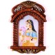 Jharokha Frame 18 Inches - Golden & Copperish Jharokha Frame 18 Inches - Golden & Copperish