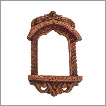 Jharokha Frame 18 Inch - Copperish