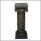 Painted Twisted Rope Pillar 30 Inch