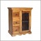 Chest of 3 Drawers with Iron Grill Shutter