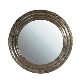 White Metal Cladded Mirror Frame