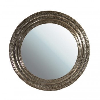 White Metal Cladded Mirror Frame