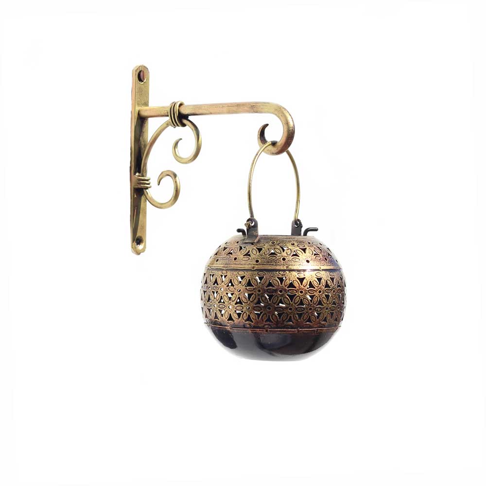 Handi-Shaped Wall Sconce Tea-Light Holder Handi-Shaped Wall Sconce Tea-Light Holder